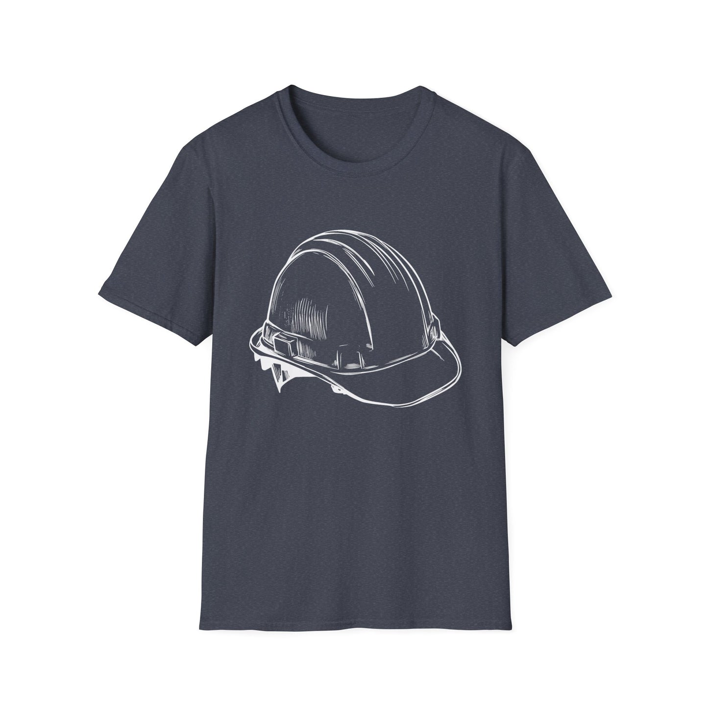 Hard Hat Graphic Unisex Softstyle T-Shirt