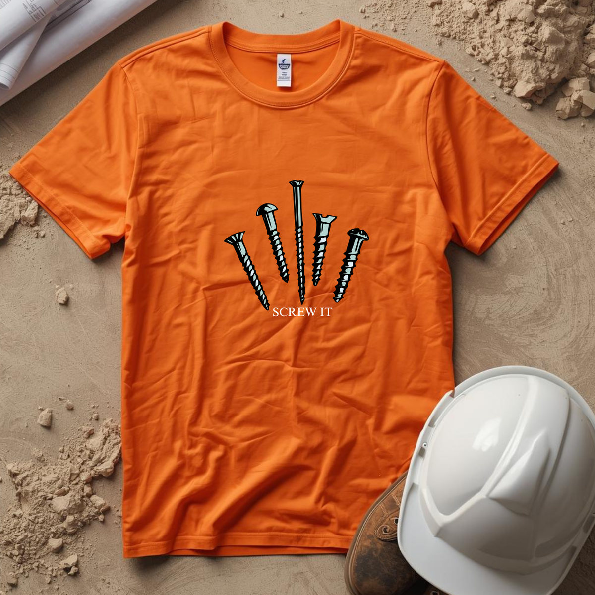 Screw It Construction Humor Unisex Jersey Short Sleeve Tee