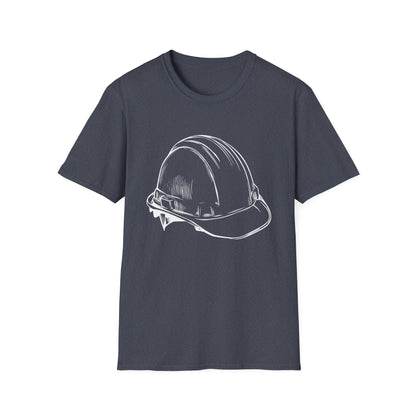 Hard Hat Graphic Unisex Softstyle T-Shirt