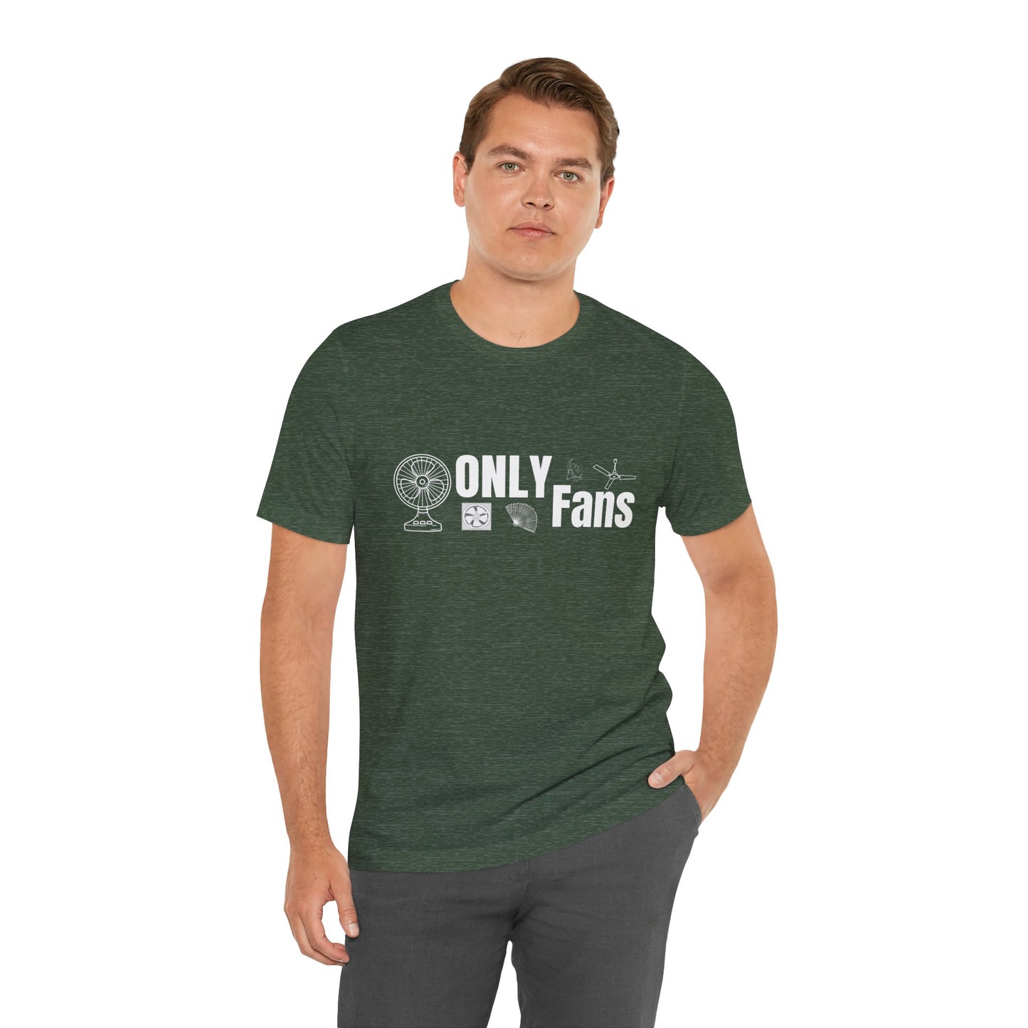 Only Fans Construction Humor Unisex Jersey Short Sleeve Tee