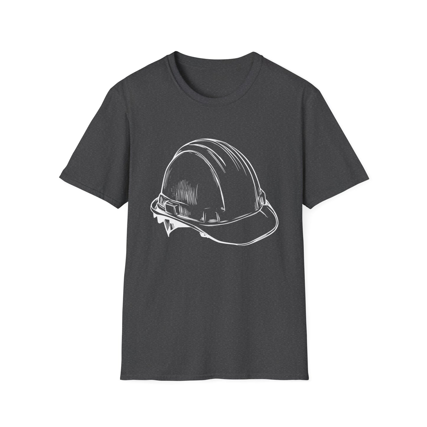 Hard Hat Graphic Unisex Softstyle T-Shirt