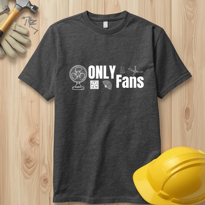 Only Fans Construction Humor Unisex Jersey Short Sleeve Tee