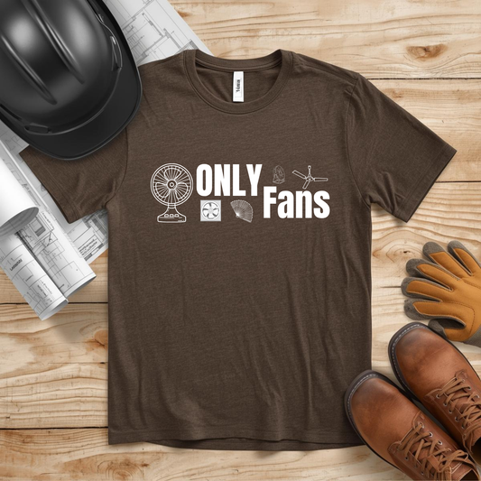 Only Fans Construction Humor Unisex Jersey Short Sleeve Tee