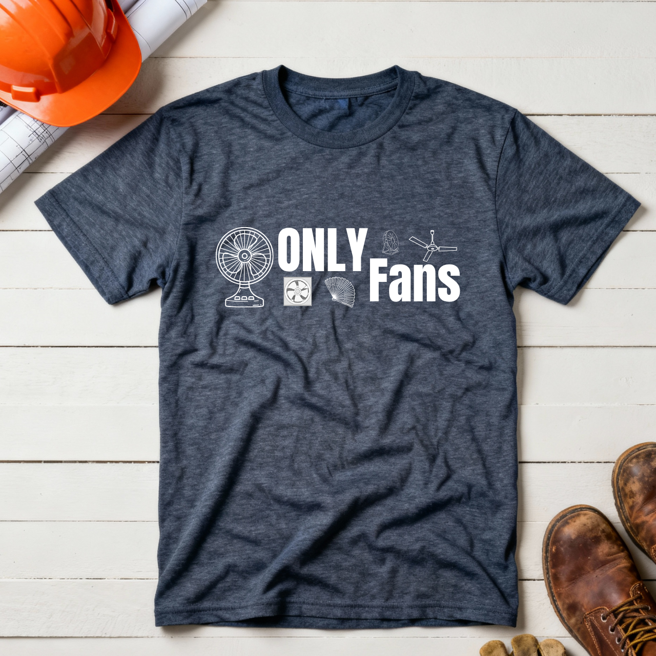 Only Fans Construction Humor Unisex Jersey Short Sleeve Tee