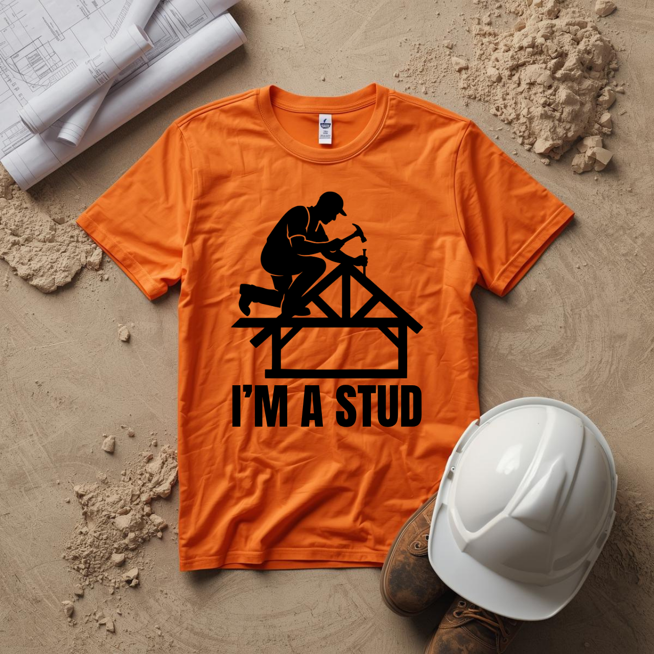 Im a Stud Framer Construction Humor Unisex Jersey Short Sleeve Tee
