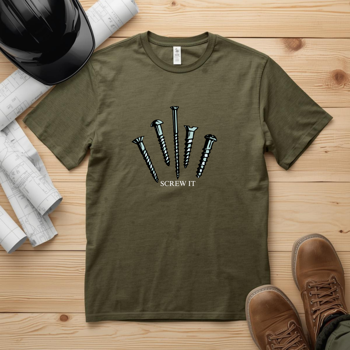 Screw It Construction Humor Unisex Jersey Short Sleeve Tee