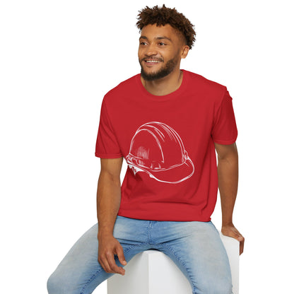 Hard Hat Graphic Unisex Softstyle T-Shirt